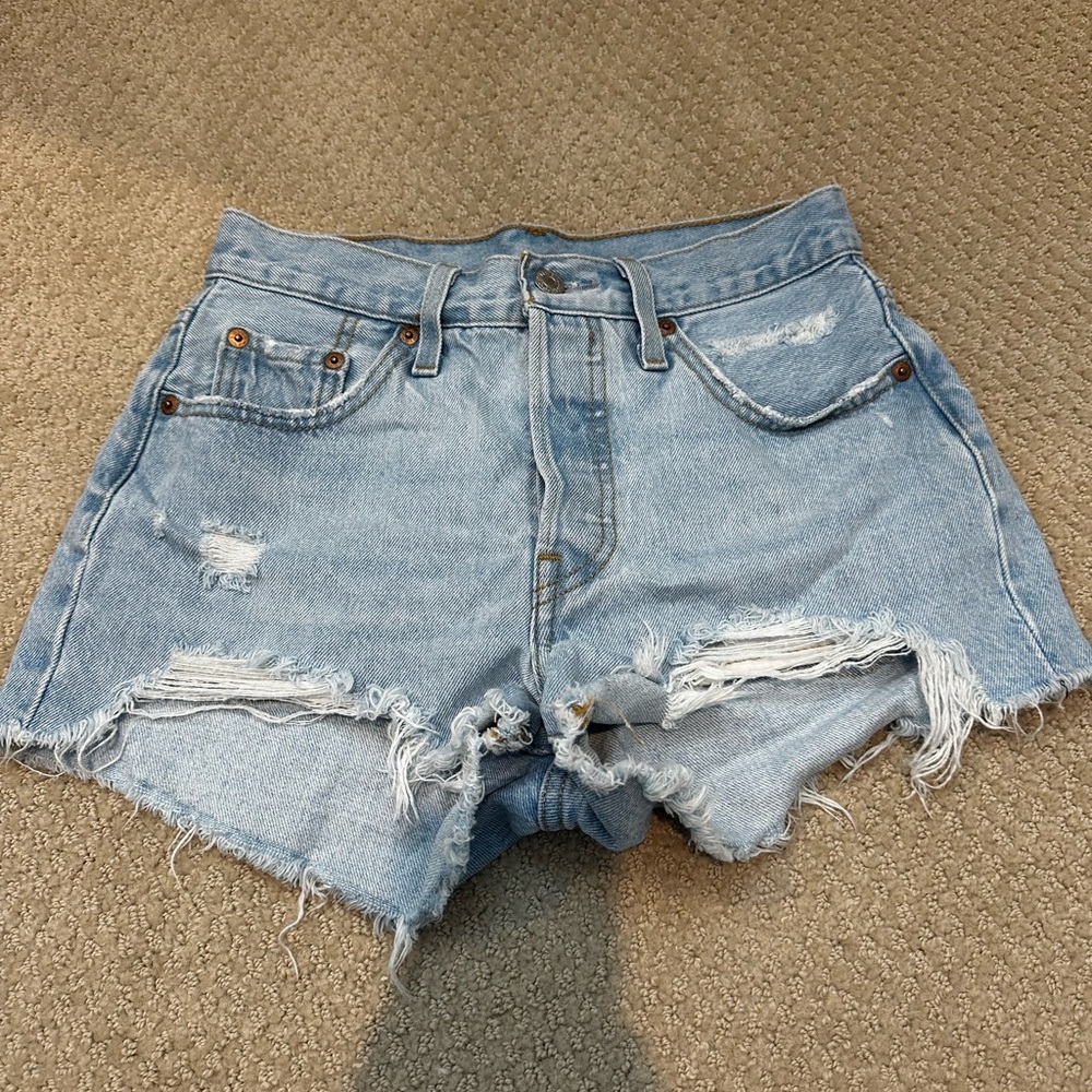 Levi denim shorts